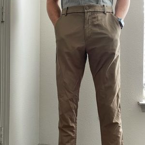 Khaki Lululemon Chino Pants